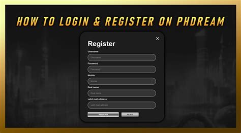 phdream 25 login|PHDream .